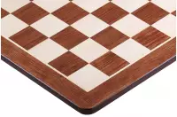 Tablero de ajedrez no 6 (sin descripción) paduk/arce (marquetería) - esquinas redondas