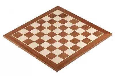 Tablero de ajedrez no 5 (sin descripción) caoba/jawor (marquetería)