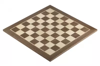 Tablero de ajedrez no 6 (sin descripción) nogal/arce (marquetería)