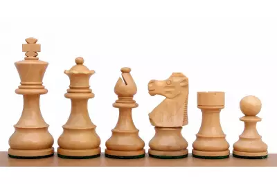 Figuras de ajedrez francesas de 3 pulgadas