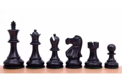 Figuras de ajedrez Reykjavik de 3,5 pulgadas