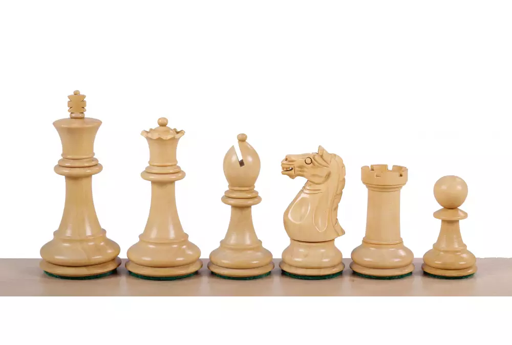 Figuras de ajedrez Oxford 3,75 pulgadas