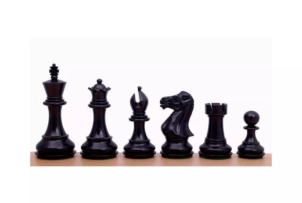 Figuras de ajedrez Stallion de 3,75 pulgadas