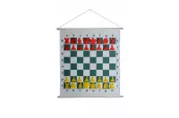 Kit del proyecto Educación a través del ajedrez en la escuela (15 tableros de ajedrez de cartón plegables con piezas de ajedrez +1 tablero de ajedrez