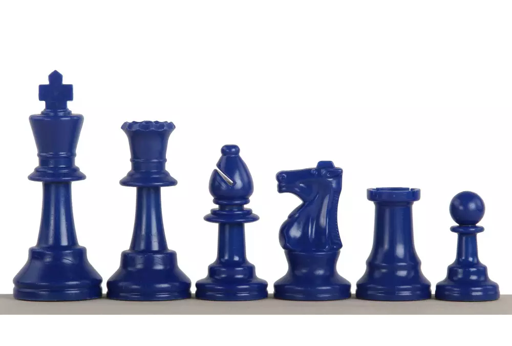 Piezas de ajedrez azules no 6