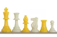Piezas de ajedrez amarillas no 6