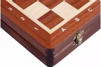Juego de ajedrez de torneo no 3 con incrustaciones (35x35cm)