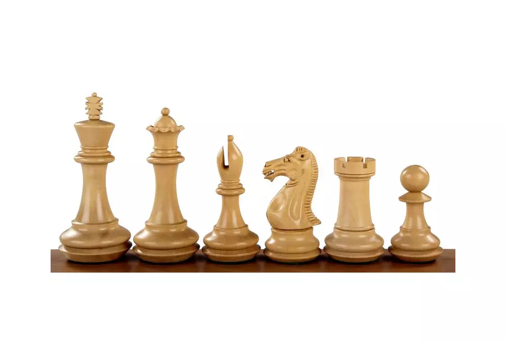 Base Champfered Paduk 4,25 pulgadas figuras de ajedrez