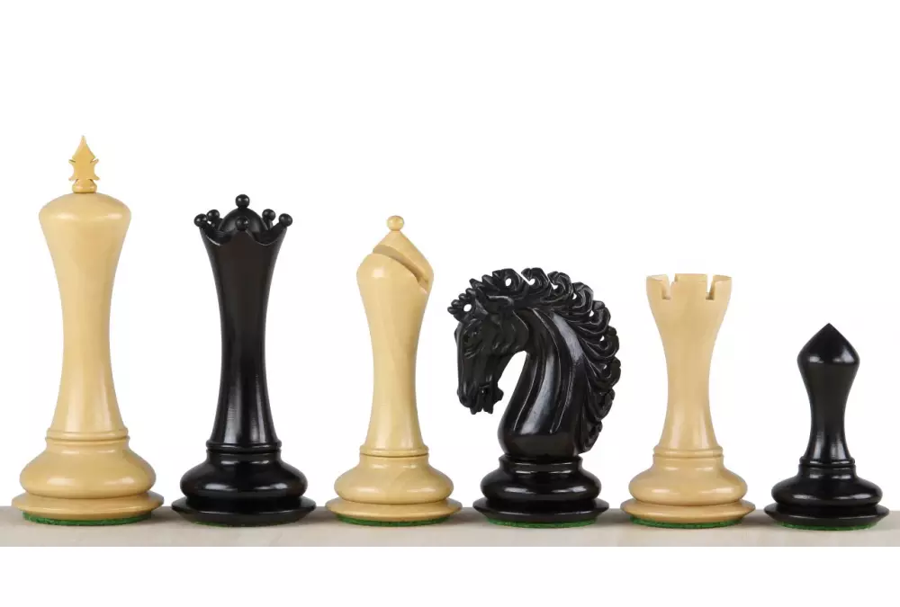 Figuras de ajedrez Empire Ébano 4,25 pulgadas