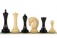 Figuras de ajedrez Empire Ébano 4,25 pulgadas
