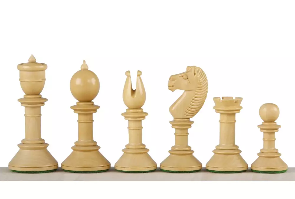 Figuras de ajedrez Northern Upright de 3,75 pulgadas