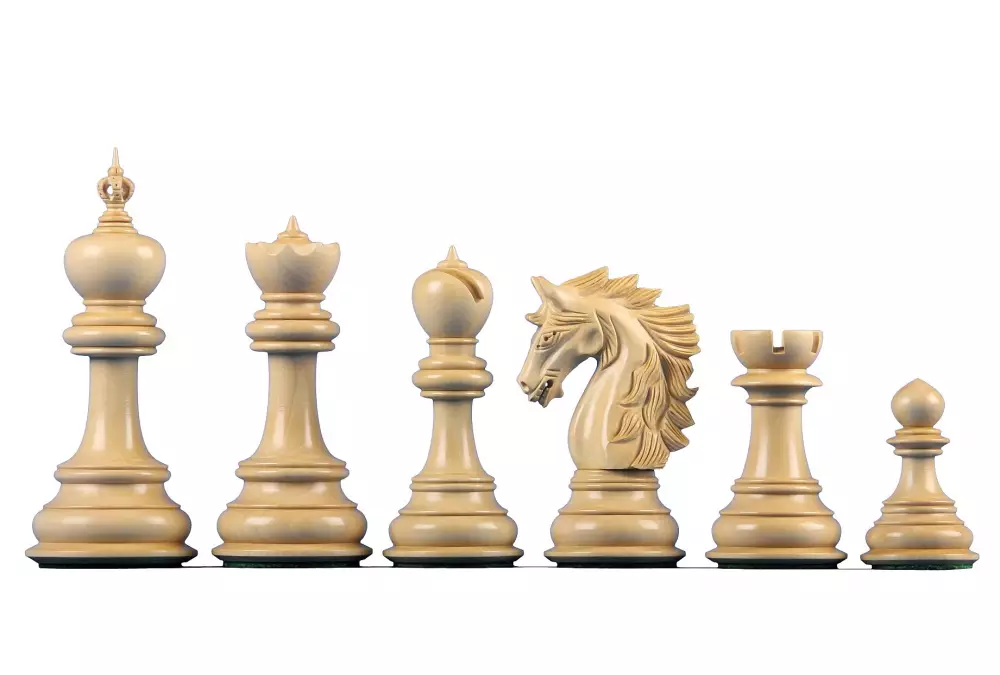 Dubliner Montgoy Paduk Figuras de ajedrez de 5 pulgadas