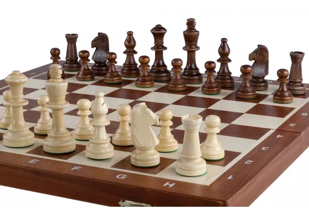 Torneo de ajedrez no 5 Amanecer, incrustaciones