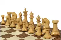 Tablero de ajedrez no 5+ con marco negro (sin descripción) nogal/arce (marquetería) - Exclusivo