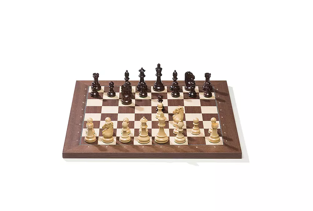 Tablero de ajedrez electrónico DGT USB, palisandro/arce + figuras Royal