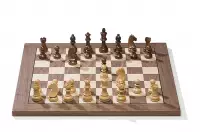 Tablero de ajedrez electrónico DGT Tournament - para retransmisión por Internet, nogal/clon