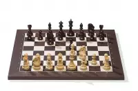 Tablero de ajedrez electrónico DGT USB, wengé/arce + figuras Royal