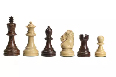 Tablero de ajedrez electrónico DGT USB, palisandro/arce + figuras Royal