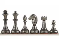 Figuras de ajedrez de metal Staunton - rey 48 mm