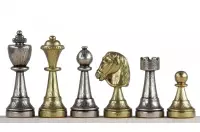 Figuras de metal Staunton - rey 75 mm