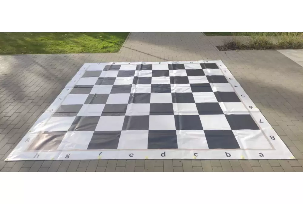 Tablero XXL para ajedrez / damas de exterior (campo 35 x 35 cm)