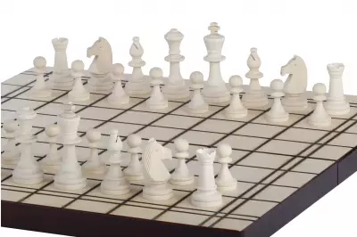 Juego de ajedrez n.o 5 para autopintado y montaje