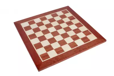 Tablero de ajedrez no 6+ (sin descripción) caoba/jawor (marquetería)