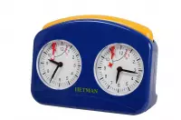 Reloj grande de plástico HETMAN, azul
