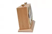 Reloj de madera BHB con soporte - grande brillante