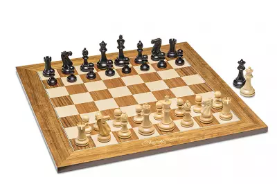 Judit Polgar Tablero de ajedrez de lujo (campo de 55 mm)